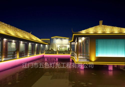 燈光亮化工程,樓體照明,酒店戶外大樓亮化,太陽能路燈